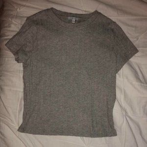 grey sweater tee